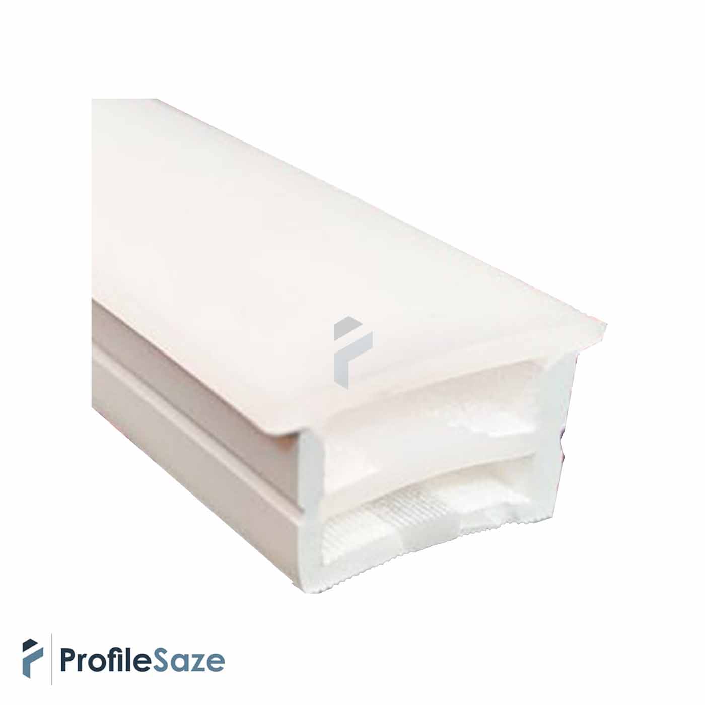 پروفیل نور خطی سیلیکونی عرض 20 لبه دار کد LC1420R (شاخه 5 متری)