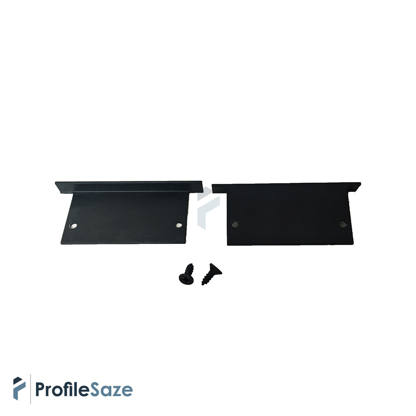 پروفیل نور خطی آلومینیومی 5 سانتی لبه دار کد L51B مشکی (شاخه 3 متری)