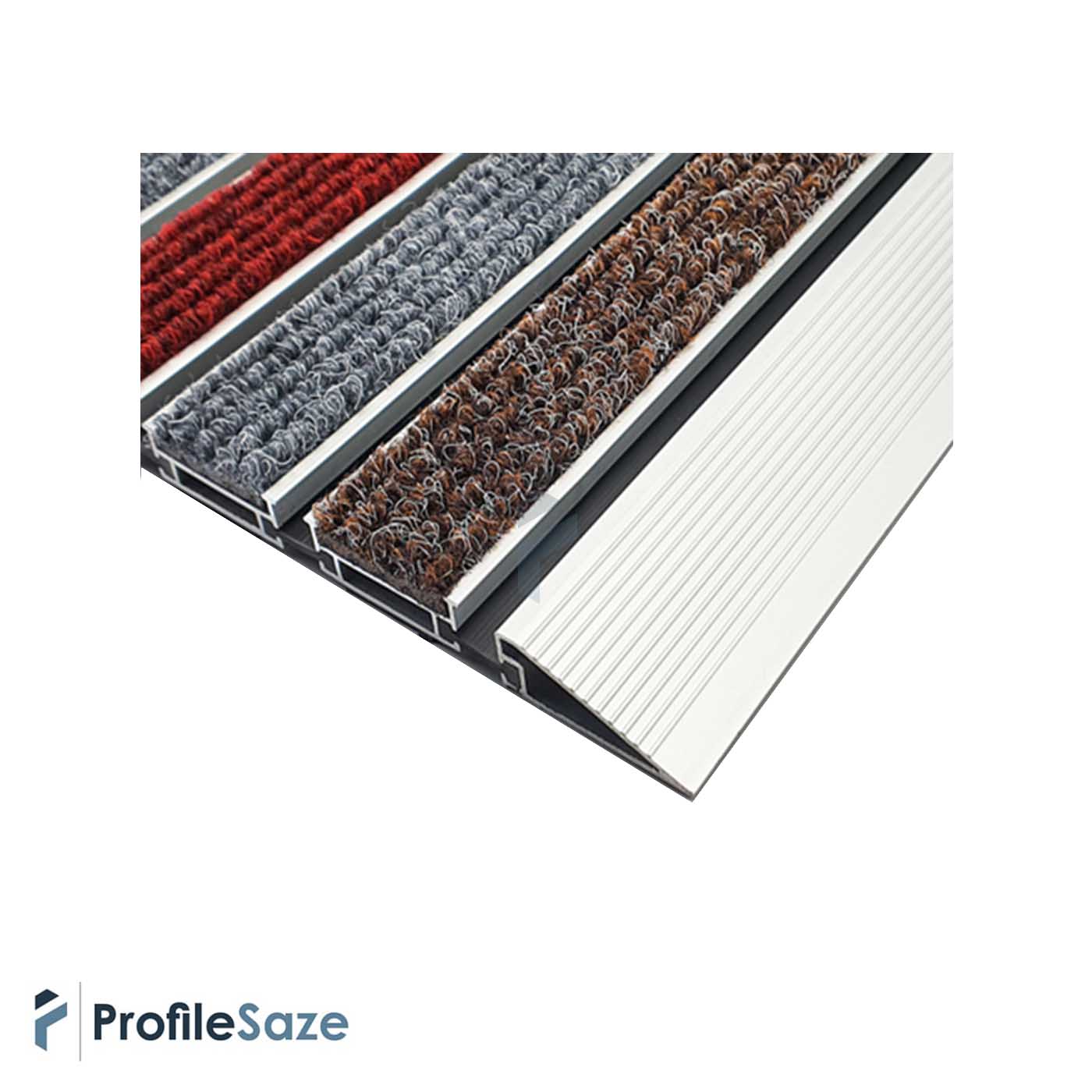 پادری آلومینیومی 1/8 سانتی کد D140 با رویه موکت