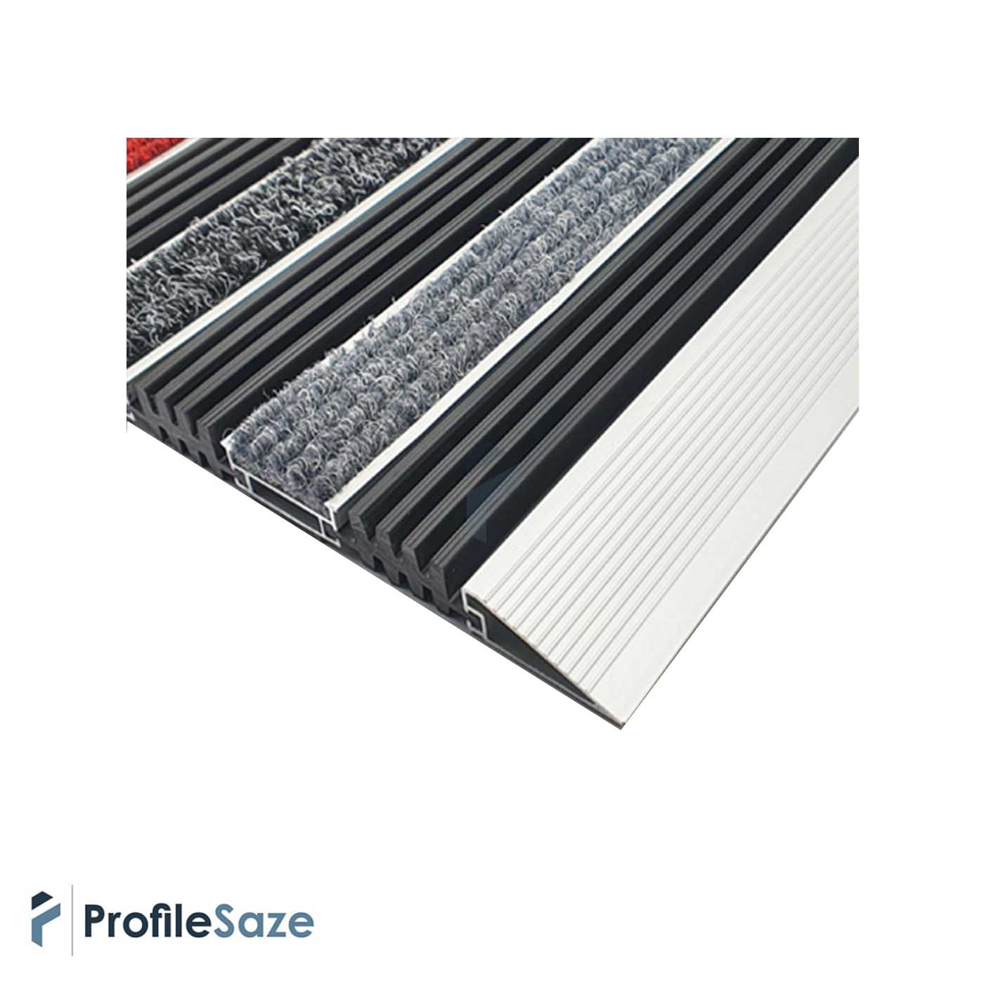 پادری آلومینیومی 1/8 سانتی کد D145 با رویه PVC و موکت