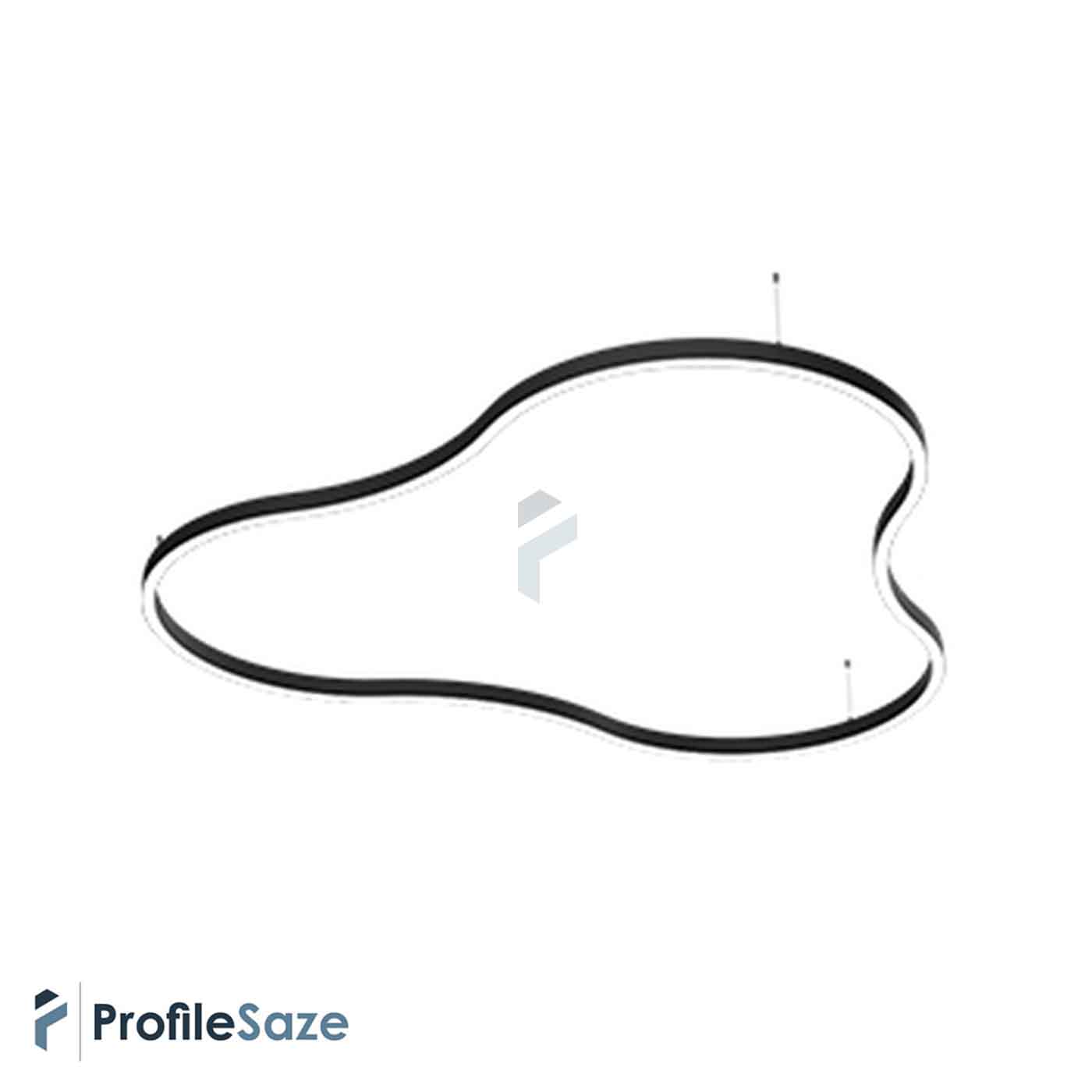 لوستر نور خطی اسپینر کد Spiner-160 (بدون نور)