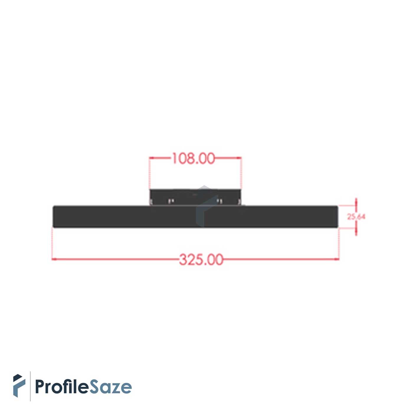 چراغ مگنتی لنزدار 18 وات کد MZ18-4000