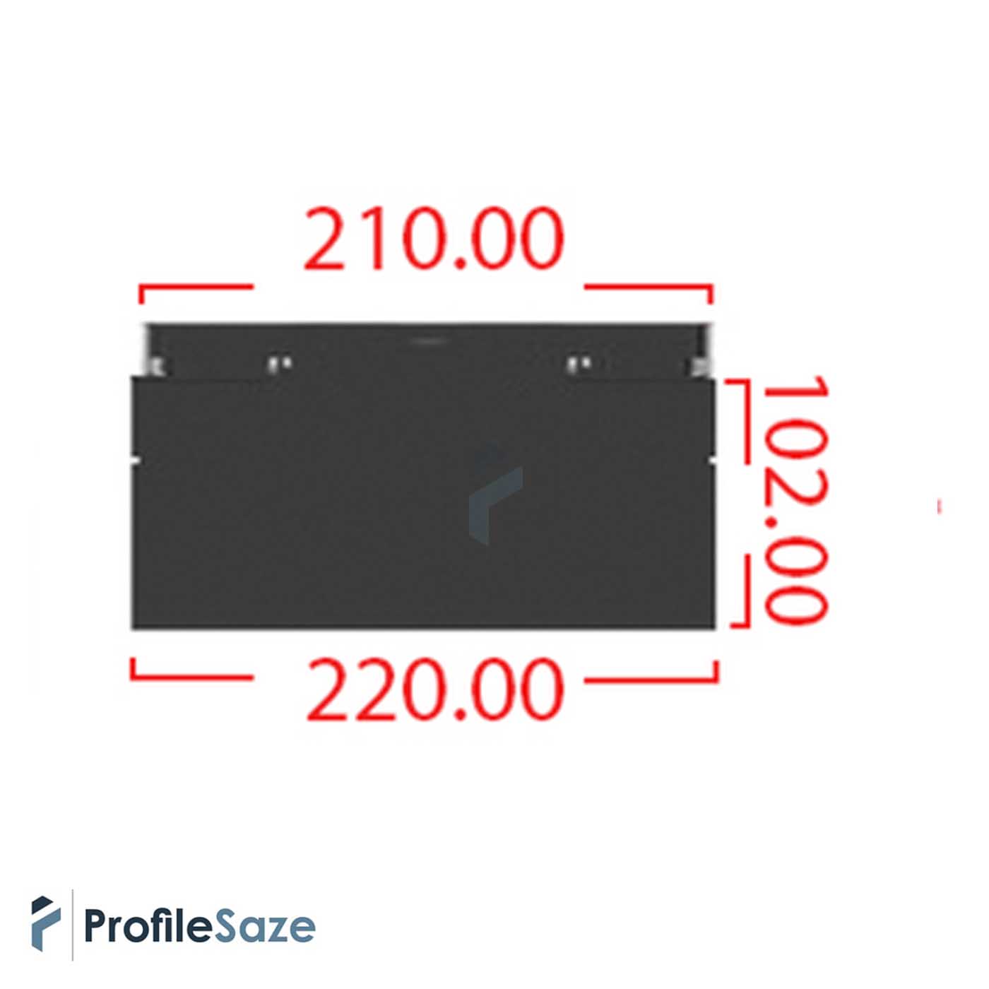 چراغ مگنتی زیگبی لنزدار کتابی 12 وات کد Zigbee-ZB12