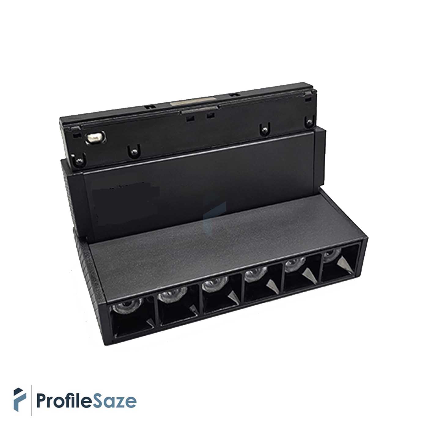 چراغ مگنتی لنزدار کتابی 6 وات کد MZB6-4000
