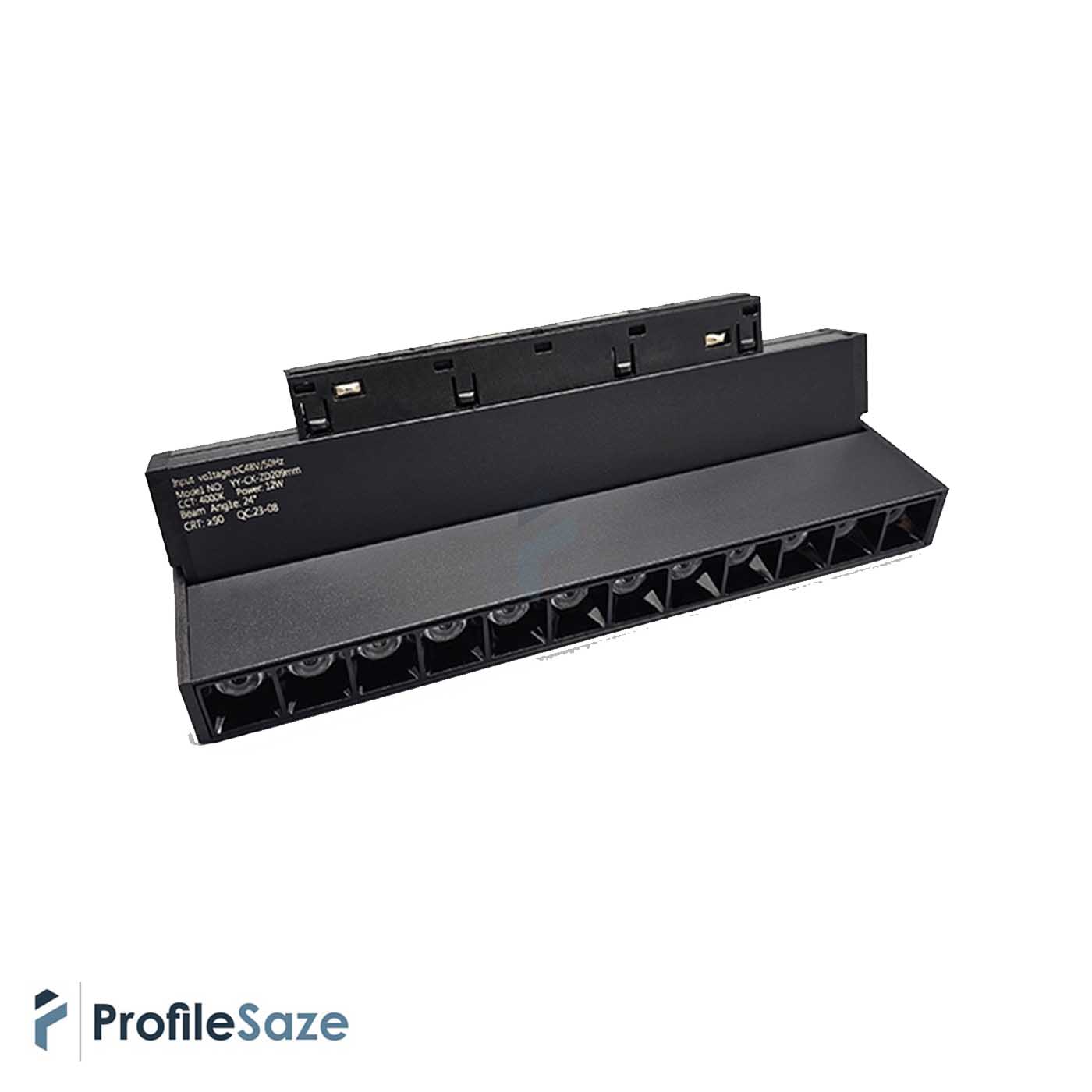 چراغ مگنتی لنزدار کتابی 12 وات کد MZB12-4000