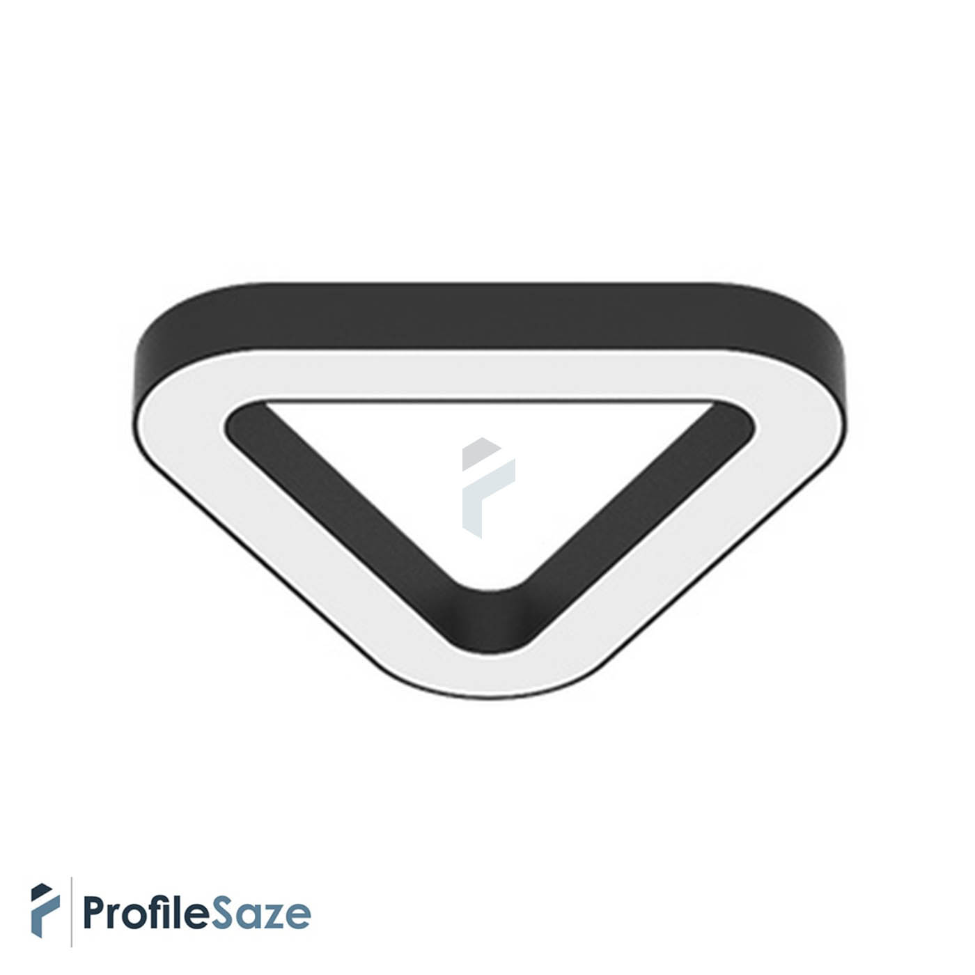 لوستر نور خطی توکار مثلثی کد Tri6038 (بدون نور)