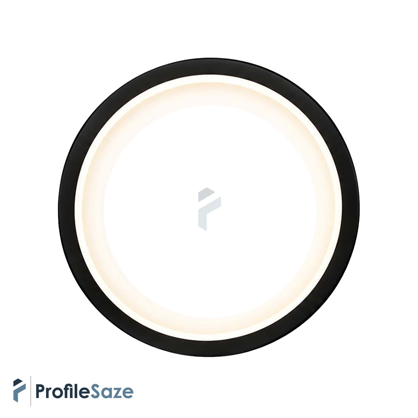 لوستر دایره (نور به داخل) قطر 40 کد LCR1616-40 (بدون نور)