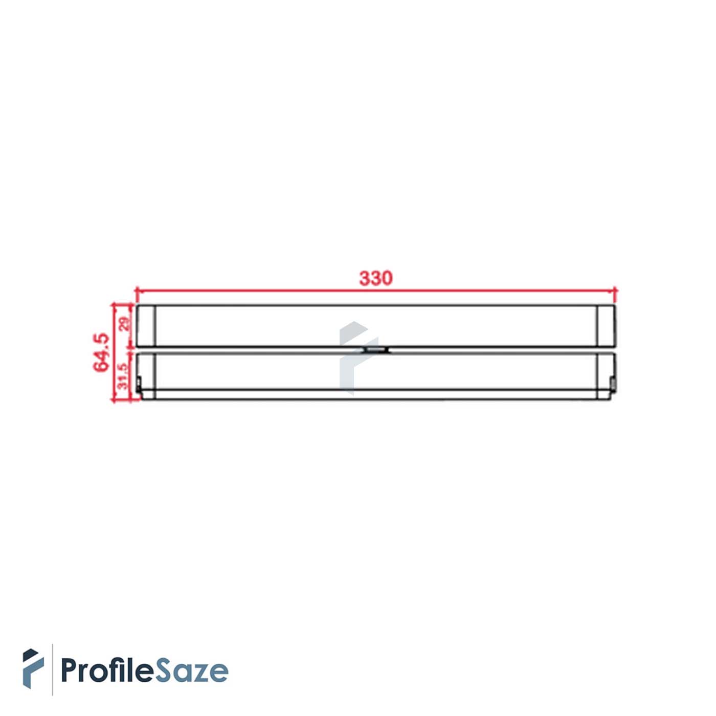 چراغ ترک لایت لنزدار کتابی 18 وات کد ET-Z18-B